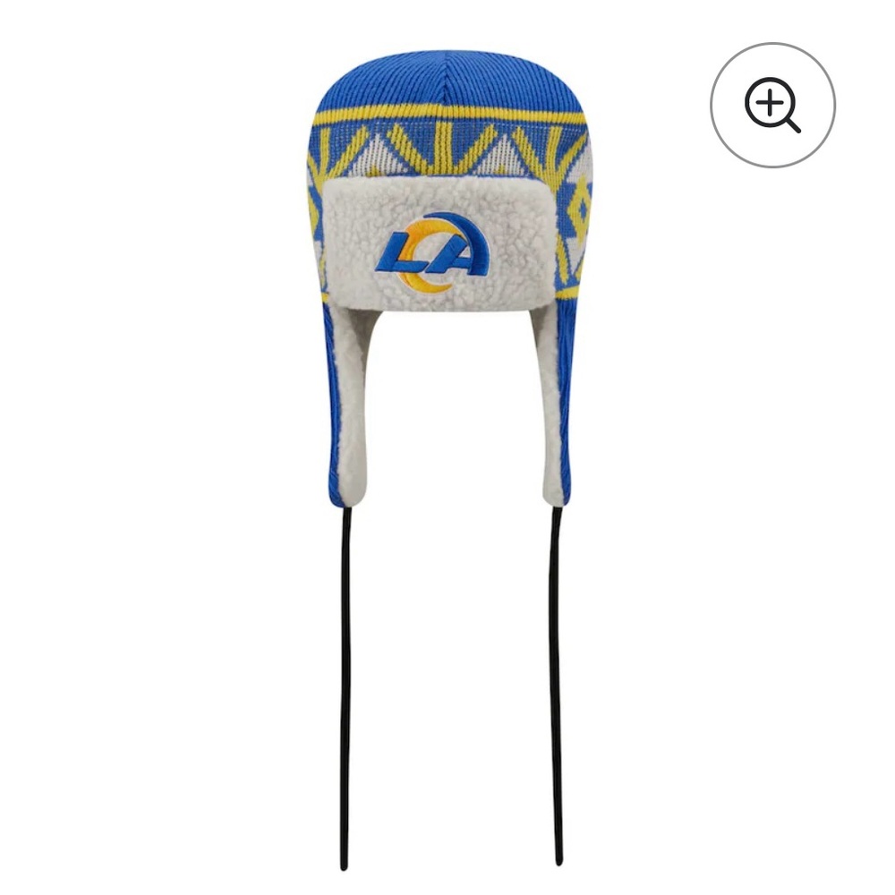 LA RAMS helmet hat